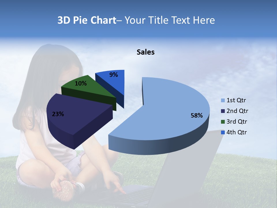 Education Grass Outdoor PowerPoint Template