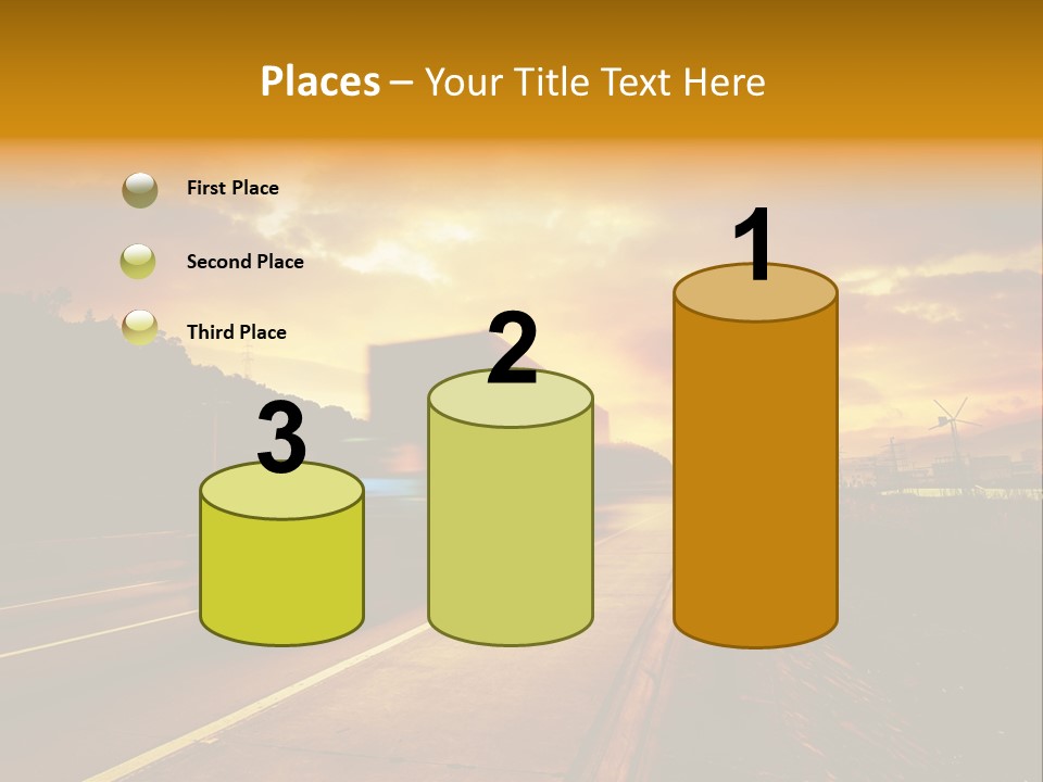 Heavy Red Trucking PowerPoint Template