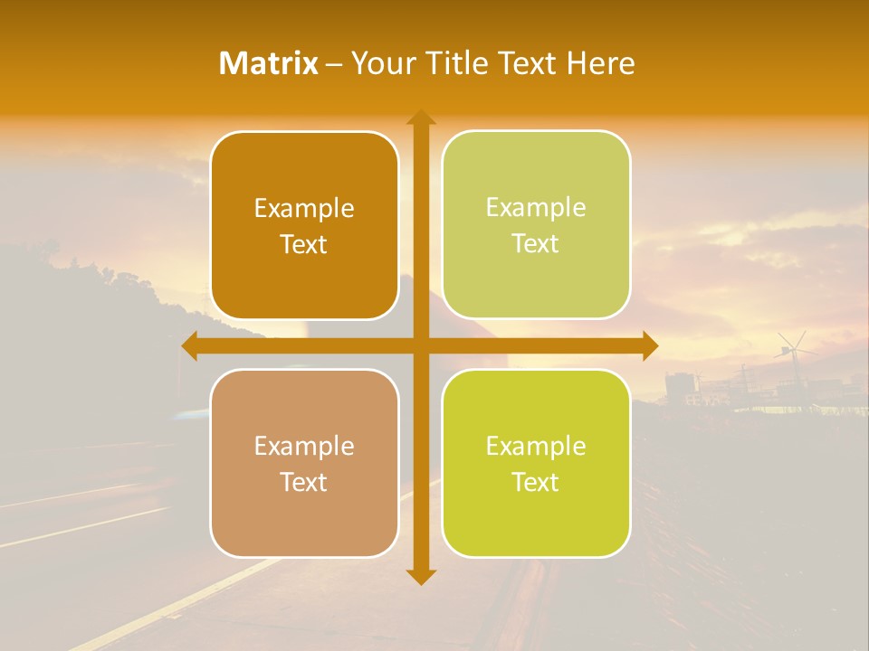 Heavy Red Trucking PowerPoint Template