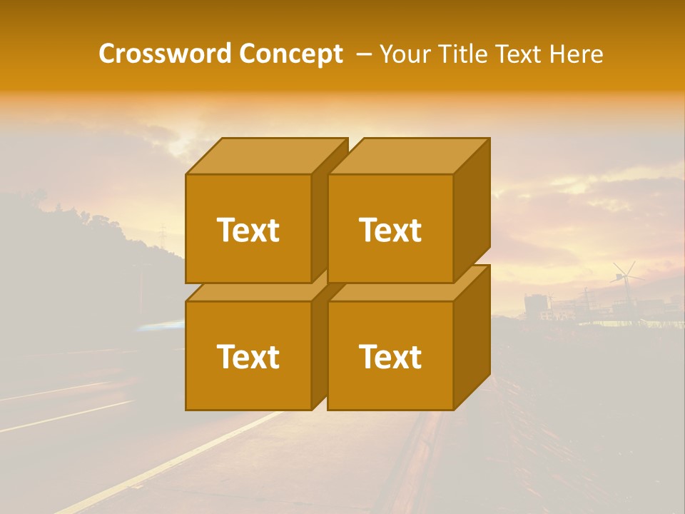 Heavy Red Trucking PowerPoint Template