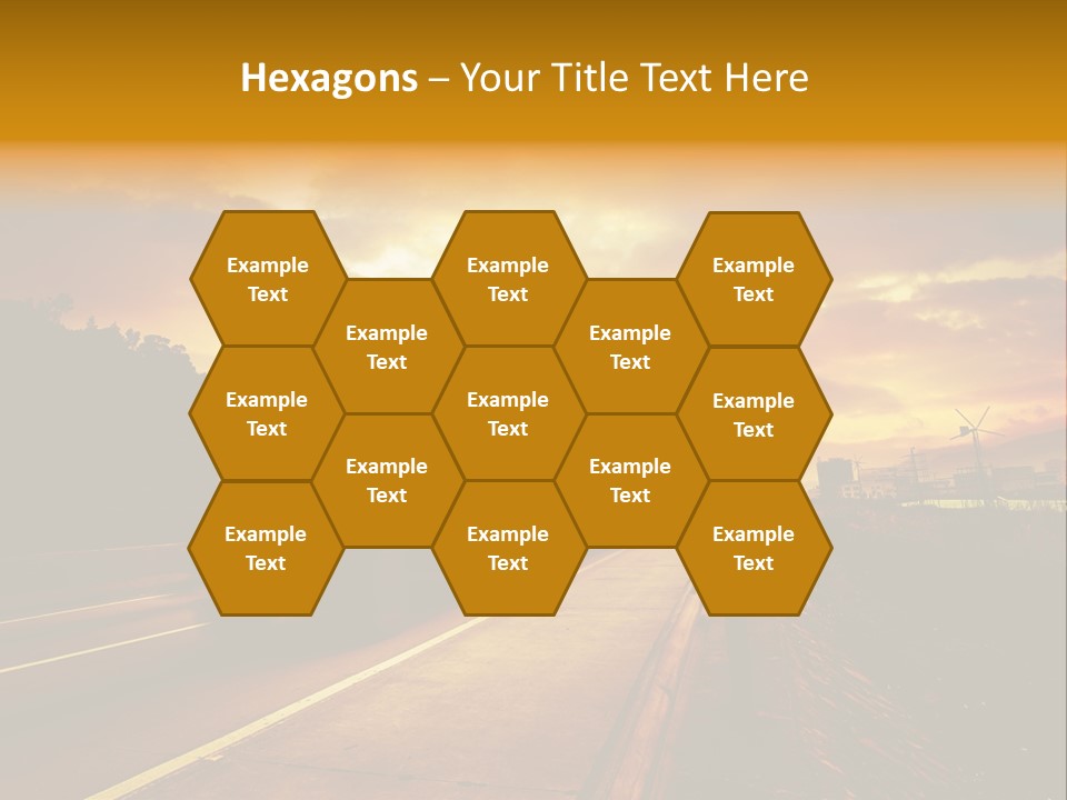 Heavy Red Trucking PowerPoint Template