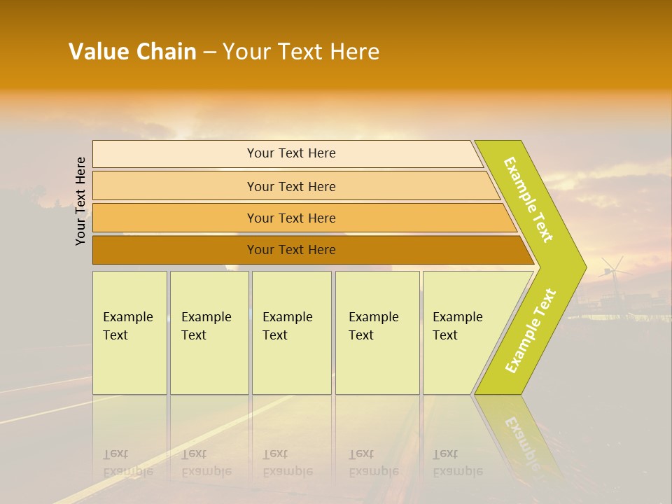 Heavy Red Trucking PowerPoint Template