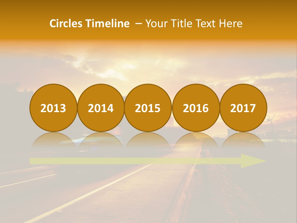 Heavy Red Trucking PowerPoint Template