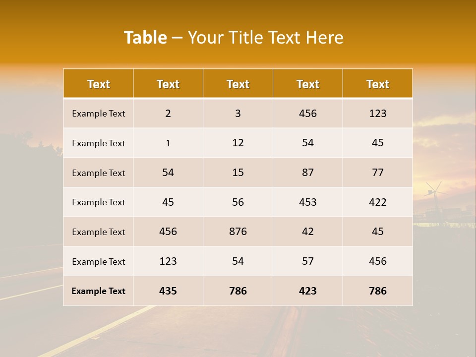 Heavy Red Trucking PowerPoint Template