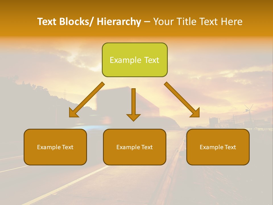 Heavy Red Trucking PowerPoint Template
