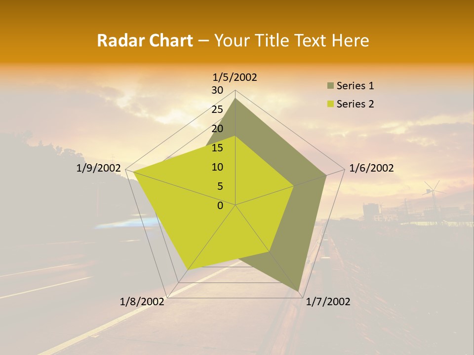 Heavy Red Trucking PowerPoint Template