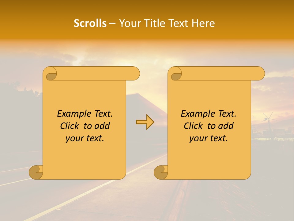 Heavy Red Trucking PowerPoint Template
