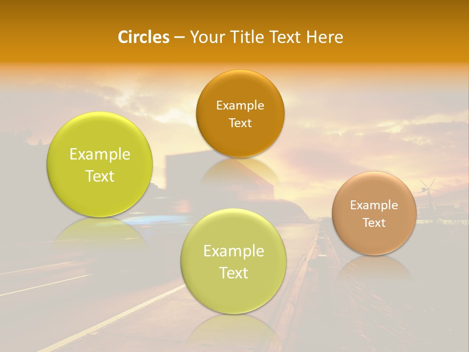 Heavy Red Trucking PowerPoint Template