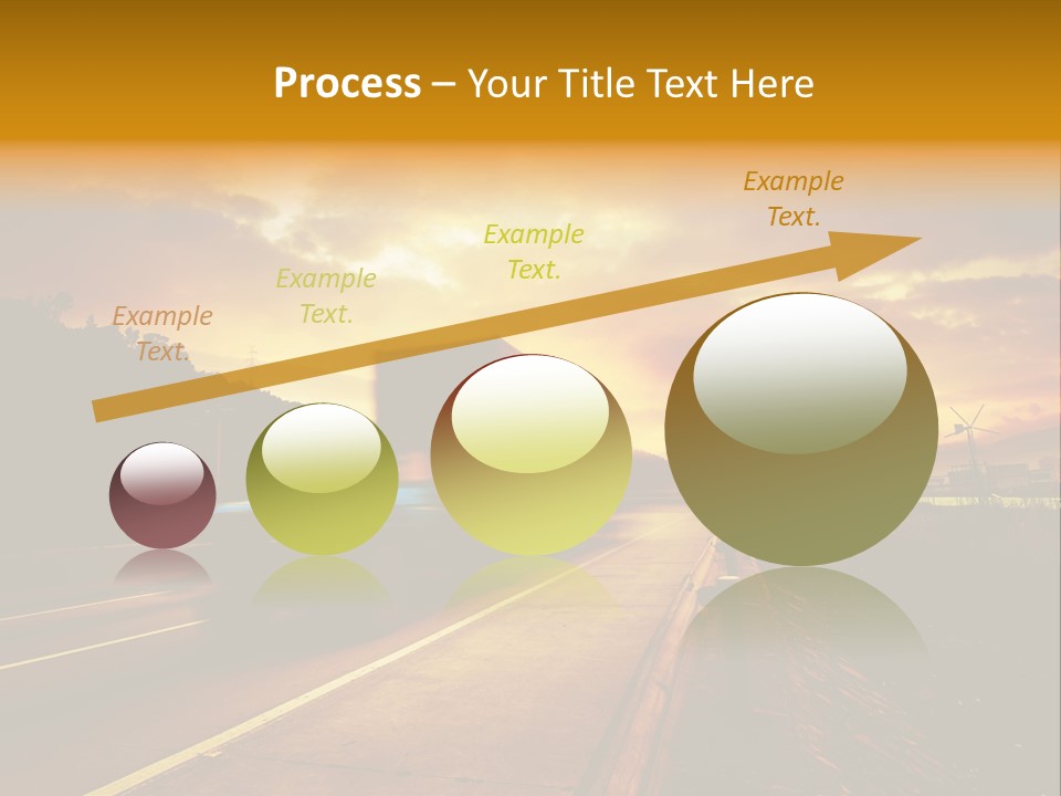 Heavy Red Trucking PowerPoint Template