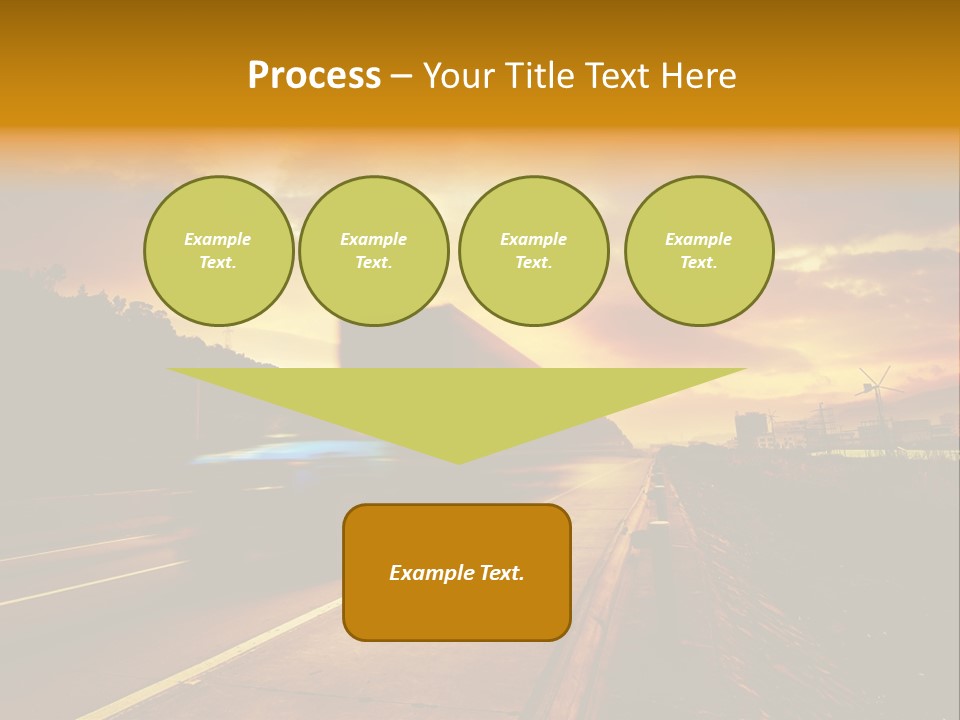 Heavy Red Trucking PowerPoint Template