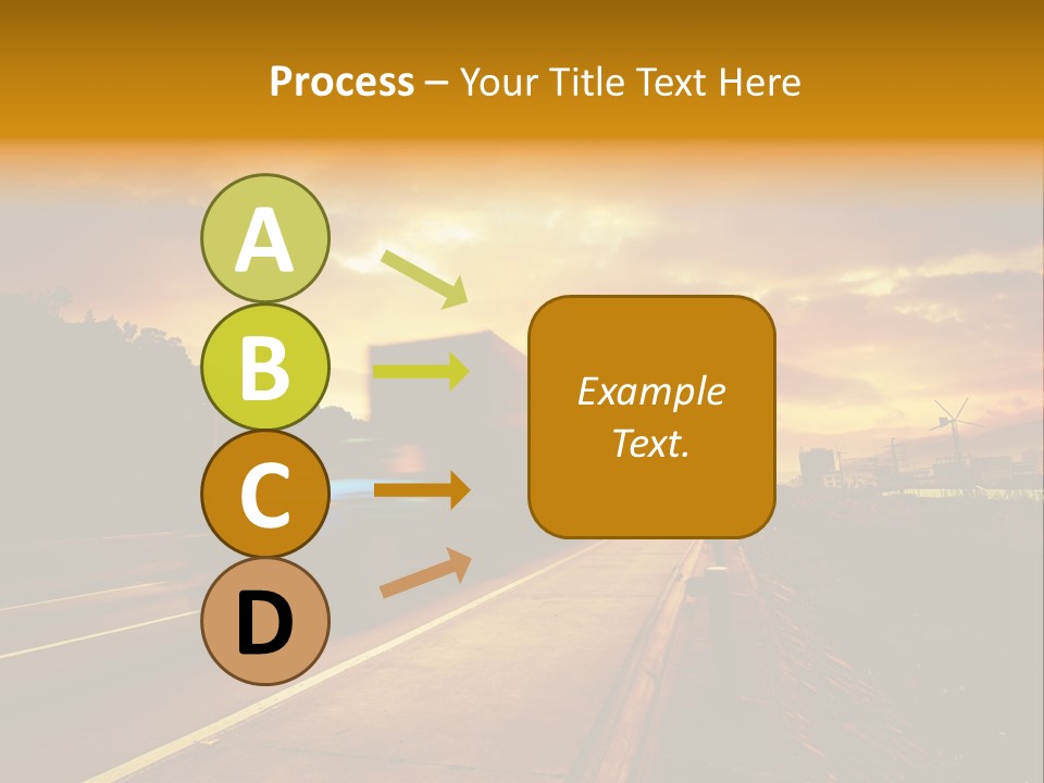 Heavy Red Trucking PowerPoint Template