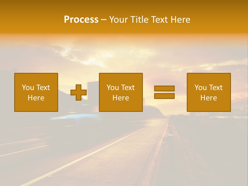 Heavy Red Trucking PowerPoint Template