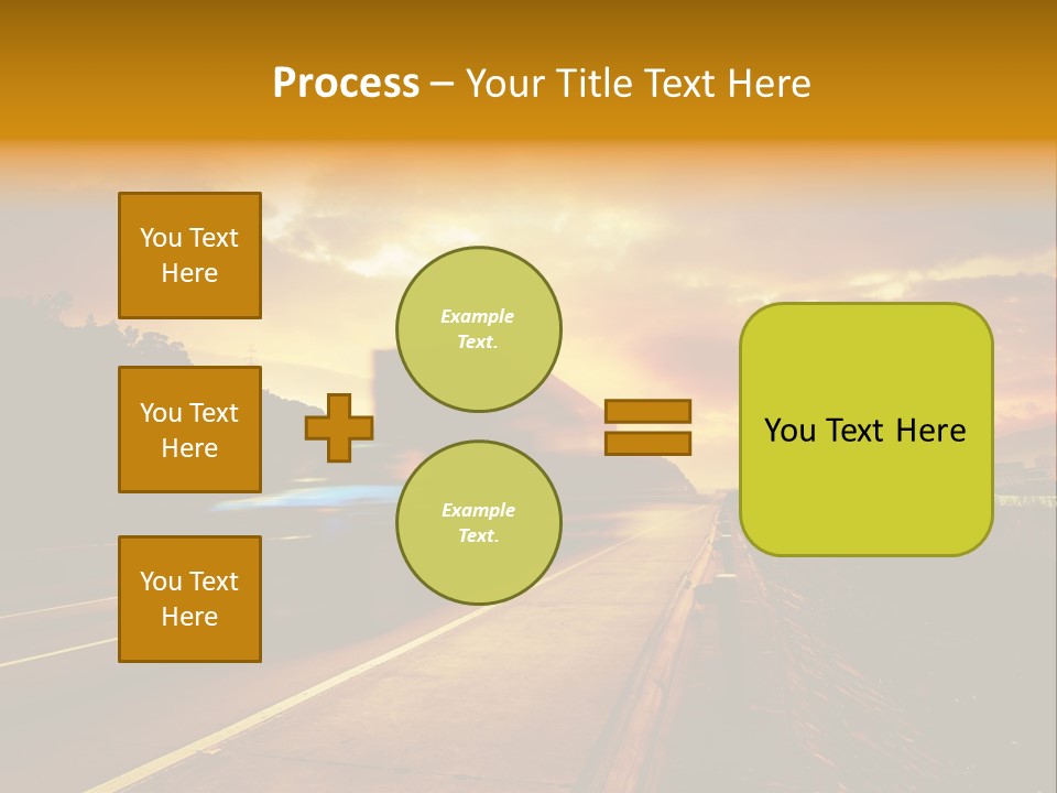 Heavy Red Trucking PowerPoint Template