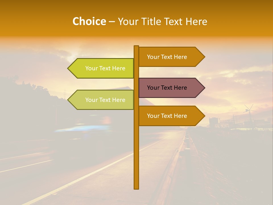 Heavy Red Trucking PowerPoint Template