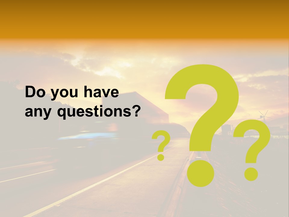 Heavy Red Trucking PowerPoint Template