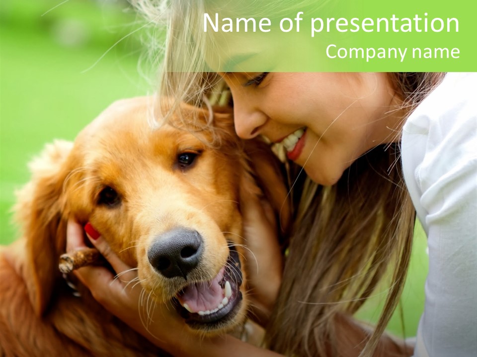 Cheerful Park Animal PowerPoint Template