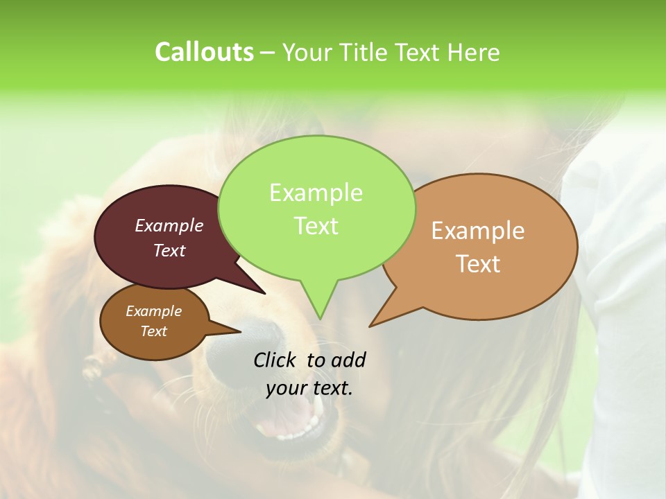 Cheerful Park Animal PowerPoint Template