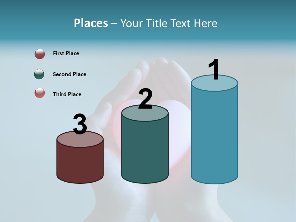 Heart Woman Care PowerPoint Template