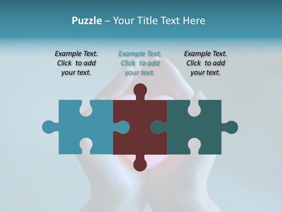 Heart Woman Care PowerPoint Template