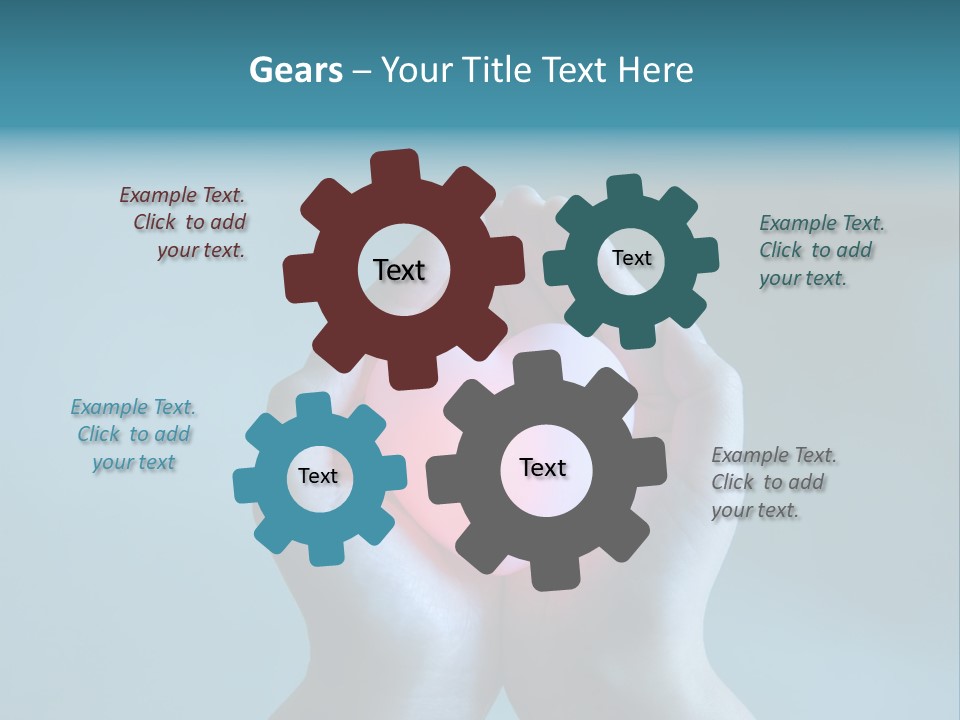 Heart Woman Care PowerPoint Template