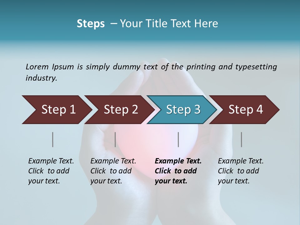 Heart Woman Care PowerPoint Template
