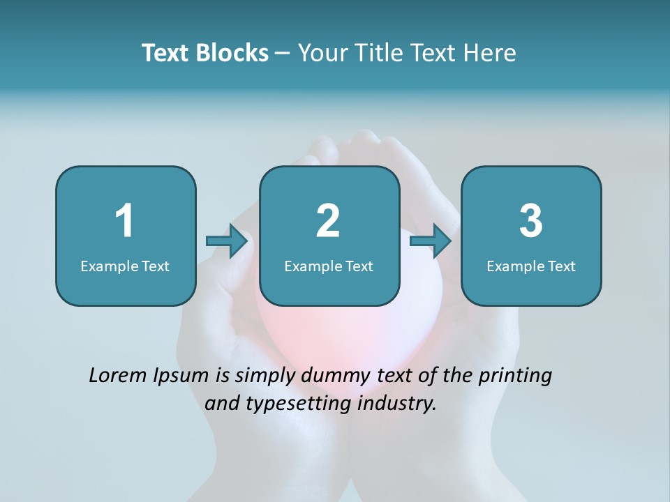 Heart Woman Care PowerPoint Template