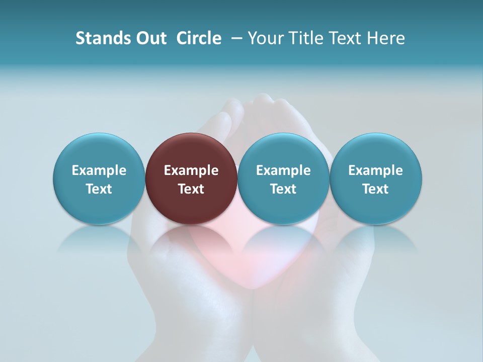 Heart Woman Care PowerPoint Template