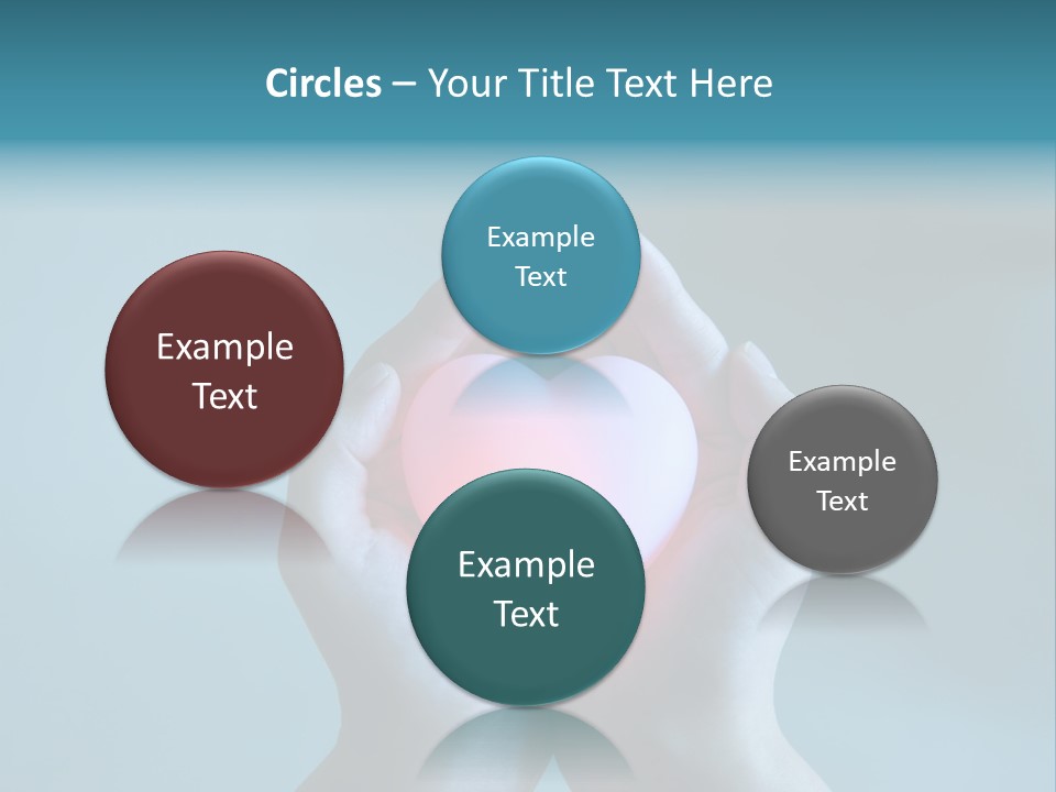 Heart Woman Care PowerPoint Template