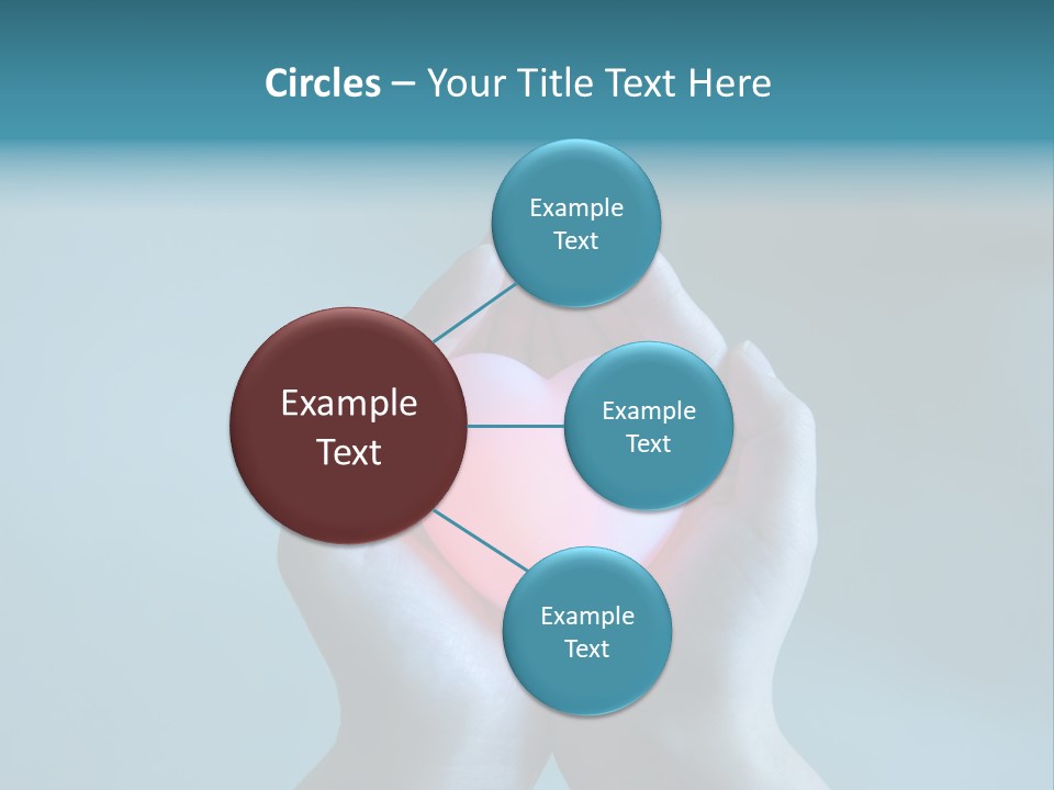 Heart Woman Care PowerPoint Template