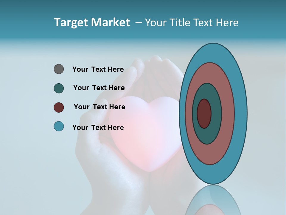 Heart Woman Care PowerPoint Template