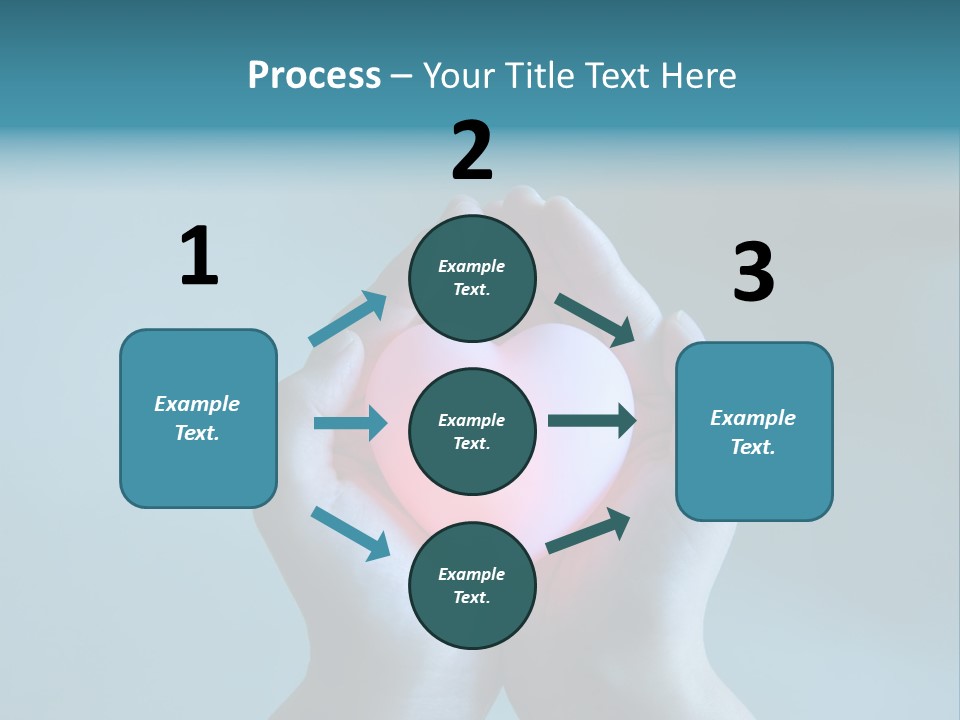 Heart Woman Care PowerPoint Template