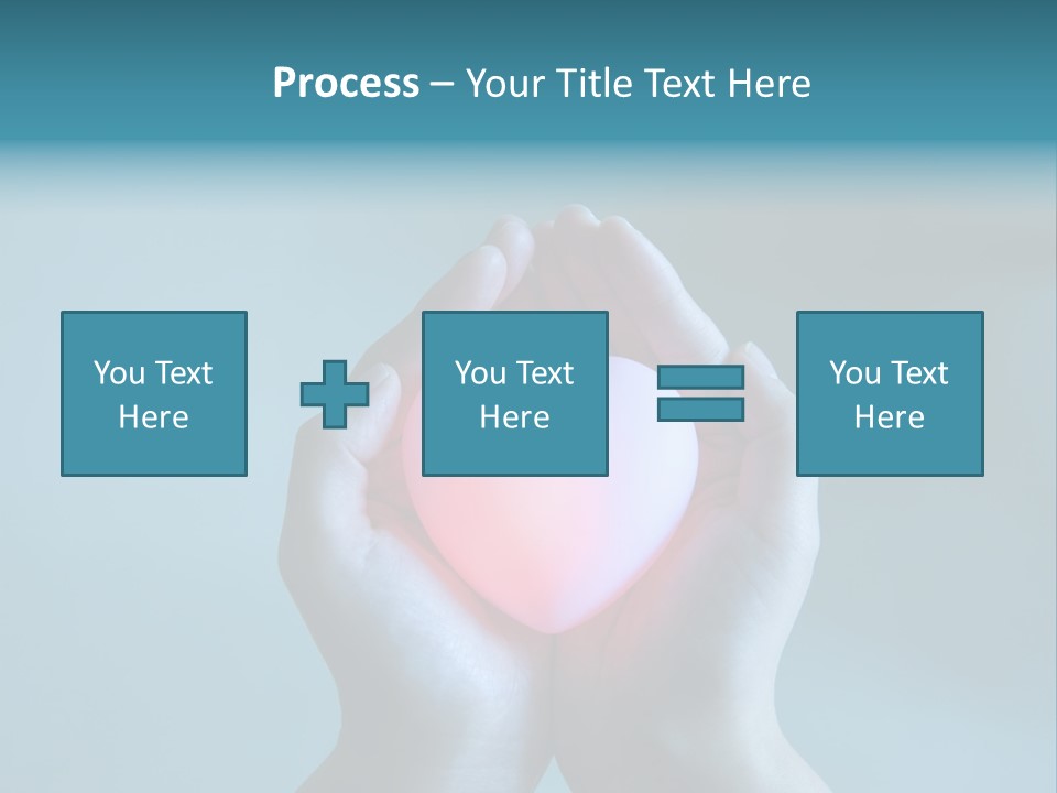Heart Woman Care PowerPoint Template