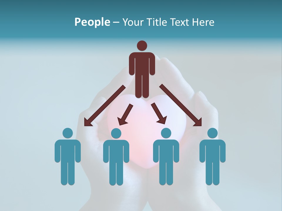 Heart Woman Care PowerPoint Template