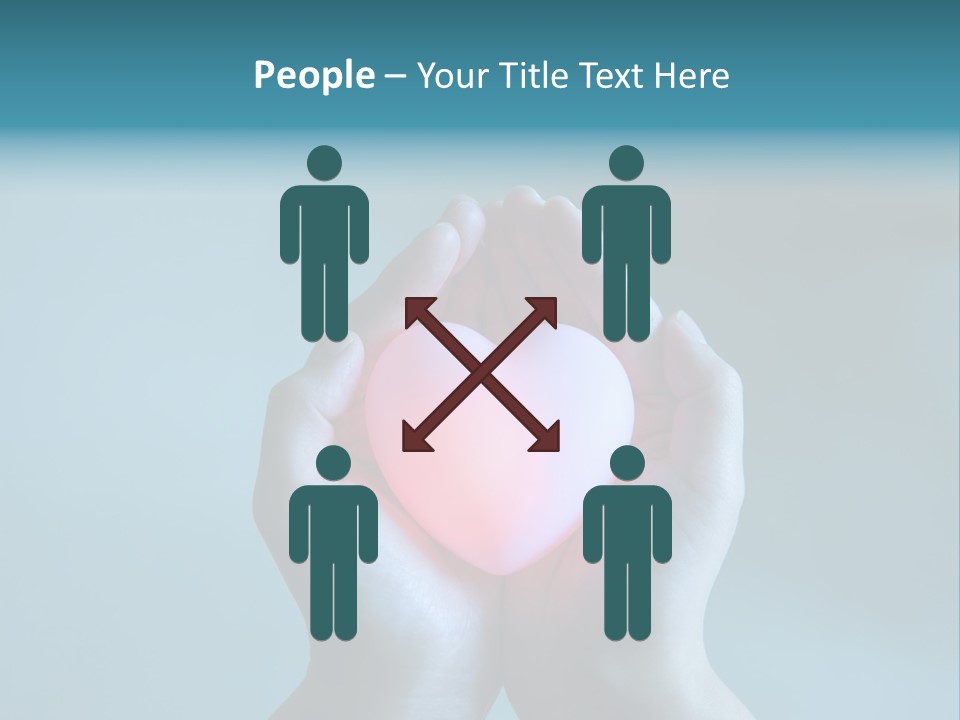 Heart Woman Care PowerPoint Template