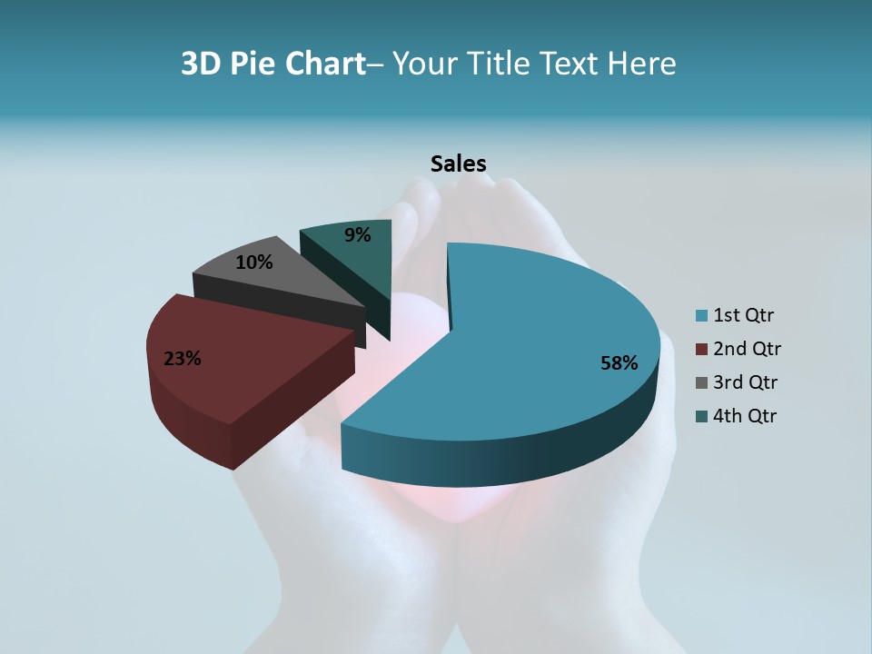 Heart Woman Care PowerPoint Template