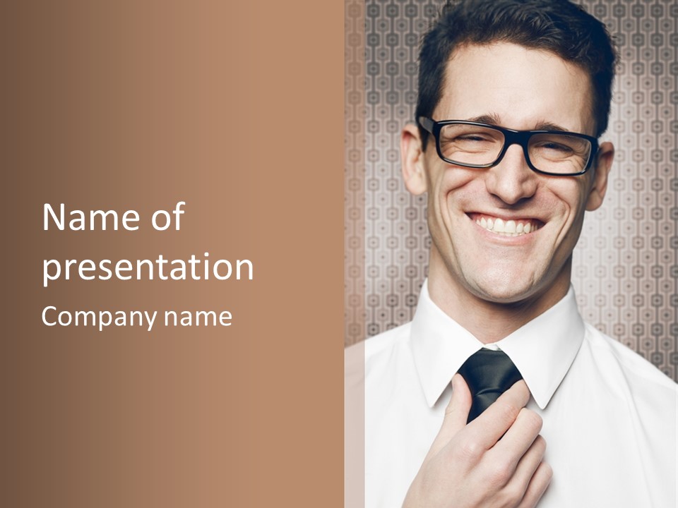 Head Background Hand PowerPoint Template