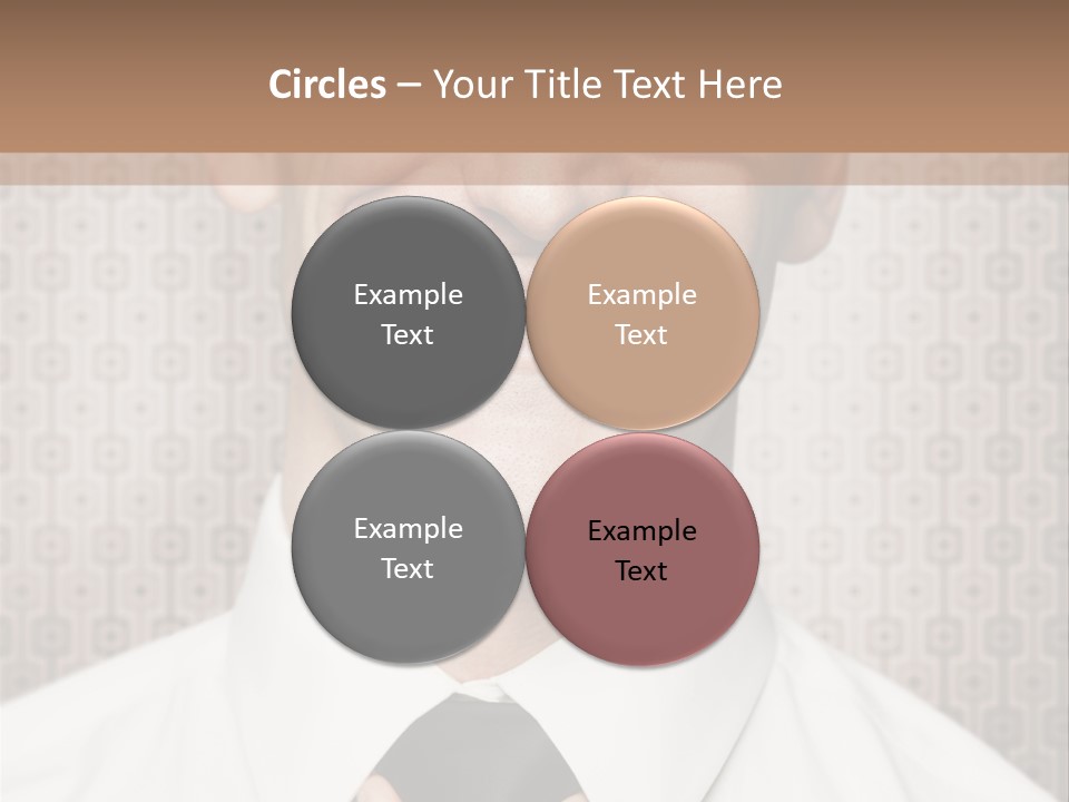 Head Background Hand PowerPoint Template