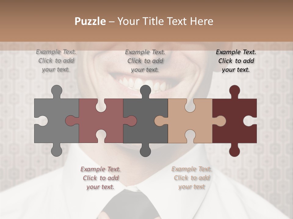 Head Background Hand PowerPoint Template