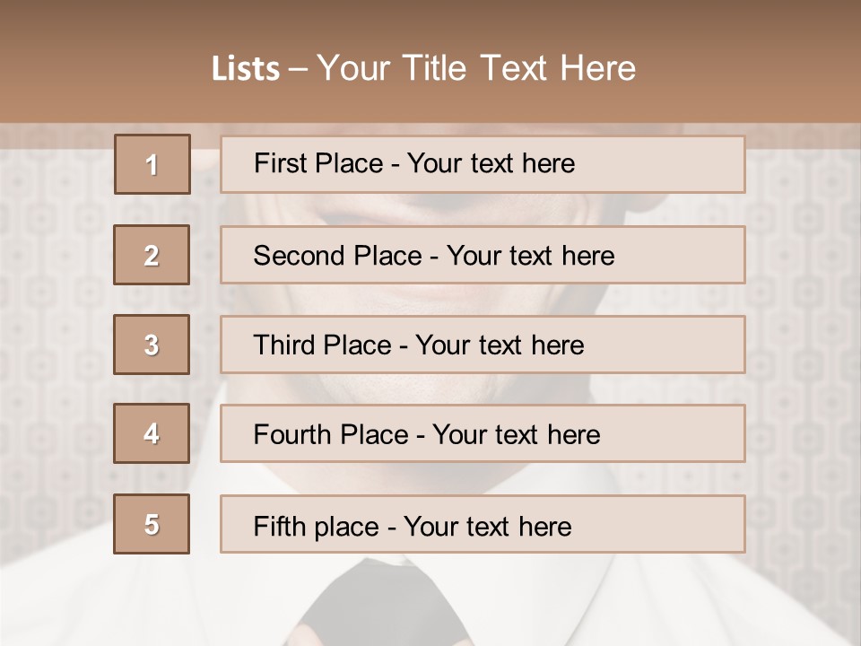 Head Background Hand PowerPoint Template