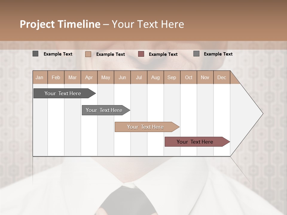 Head Background Hand PowerPoint Template