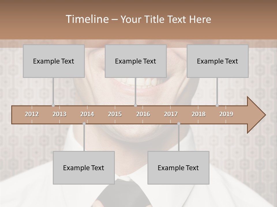 Head Background Hand PowerPoint Template