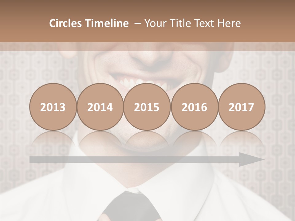 Head Background Hand PowerPoint Template