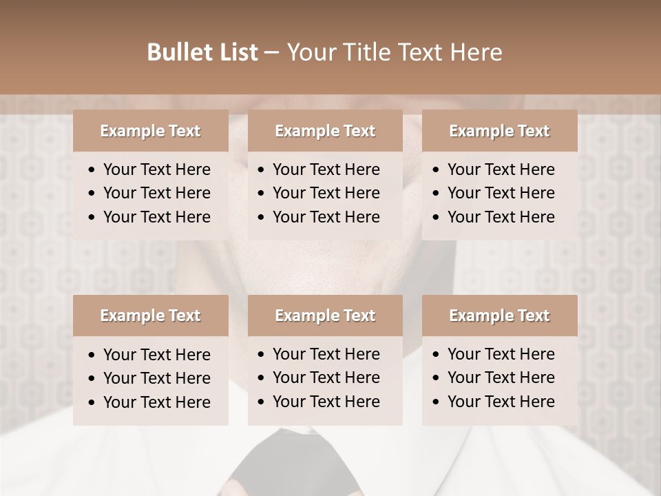 Head Background Hand PowerPoint Template