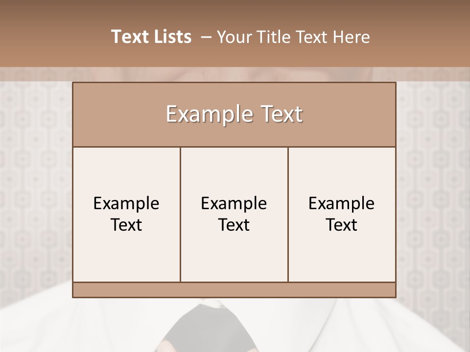 Head Background Hand PowerPoint Template