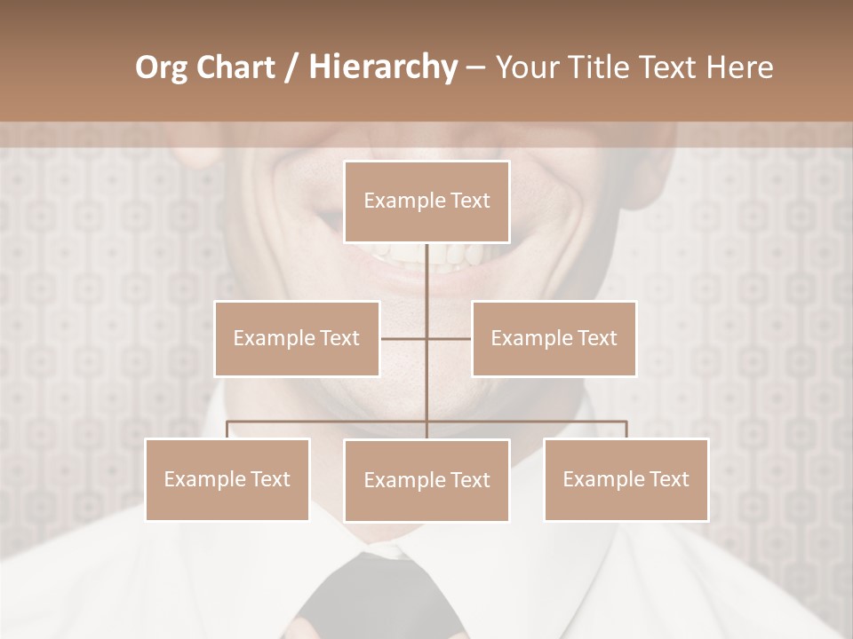 Head Background Hand PowerPoint Template