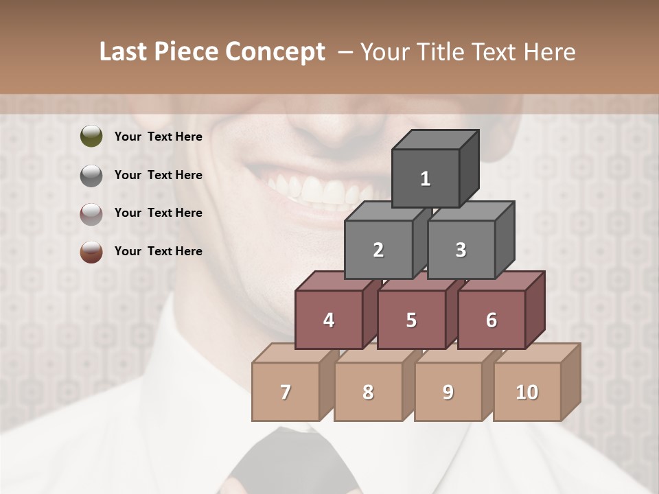 Head Background Hand PowerPoint Template