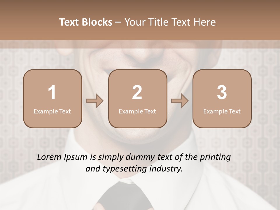 Head Background Hand PowerPoint Template