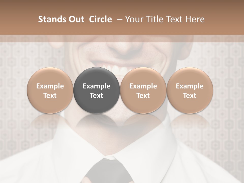 Head Background Hand PowerPoint Template