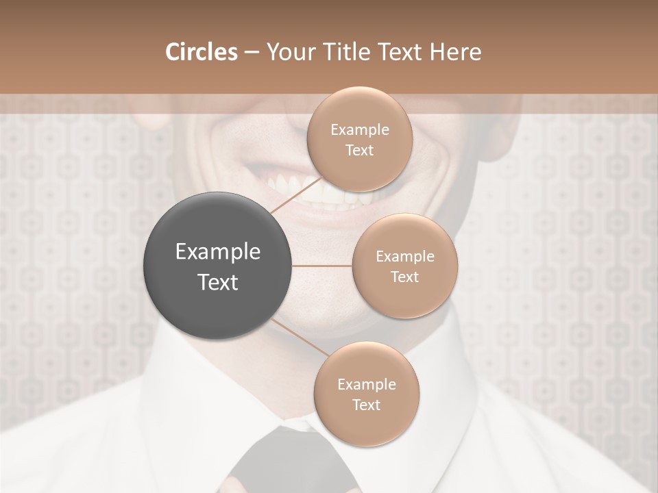 Head Background Hand PowerPoint Template