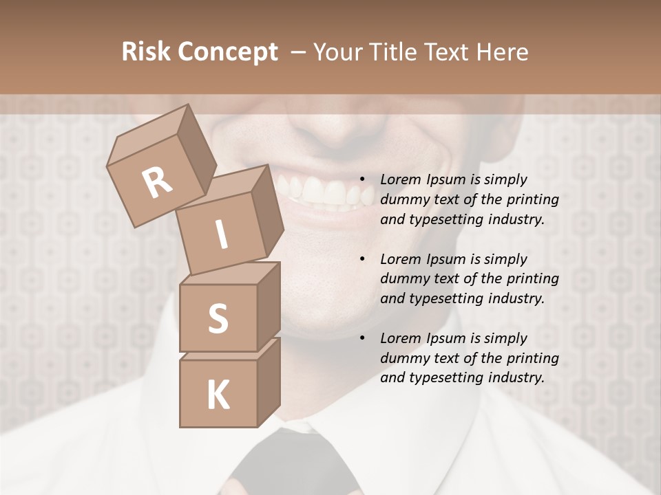 Head Background Hand PowerPoint Template